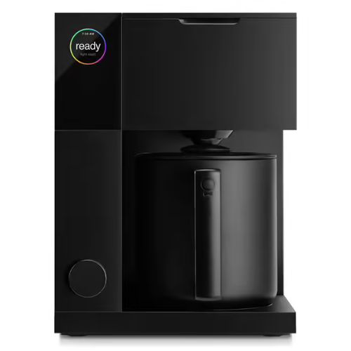 Cafetière filtre Fellow Aiden noire, machine à café filtre de précision avec carafe isotherme